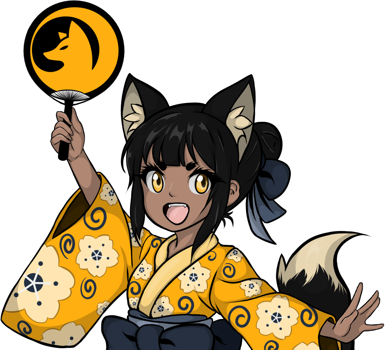 Denko, la mascotte de Manga Den